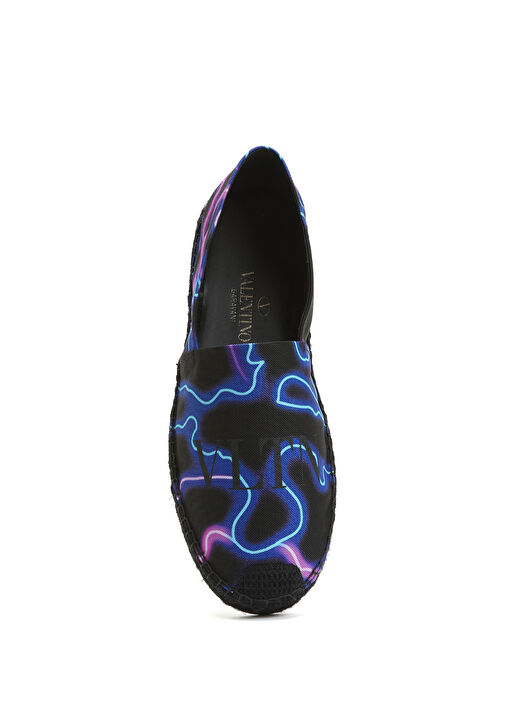 Siyah Logo Detaylı Erkek Espadril - Görsel 5