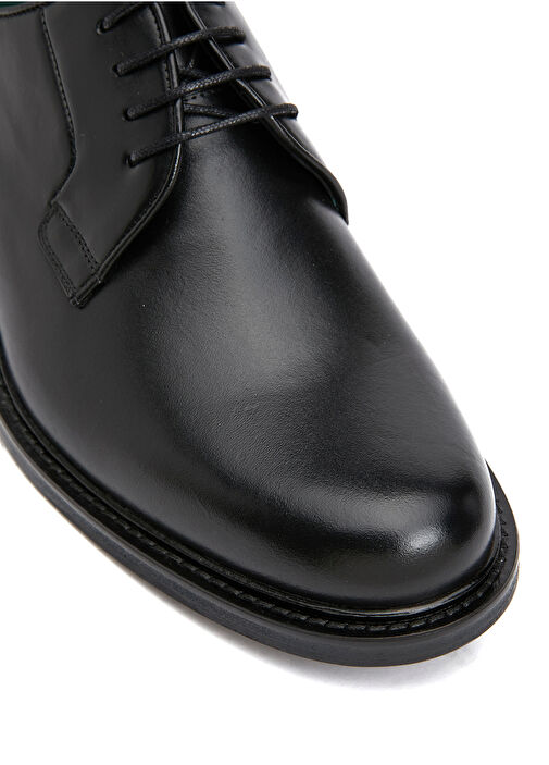 Siyah Erkek Deri Ayakkabı - Görsel 7