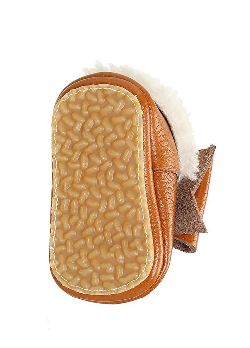 Elain Taba El Yapımı Unisex Bebek Deri Ayakkabı - Görsel 7