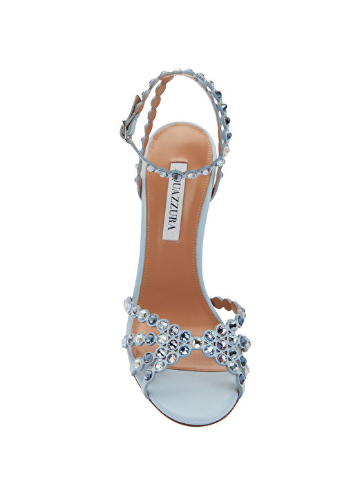 Tequila Açık Mavi Kadın Deri Sandalet - Görsel 5