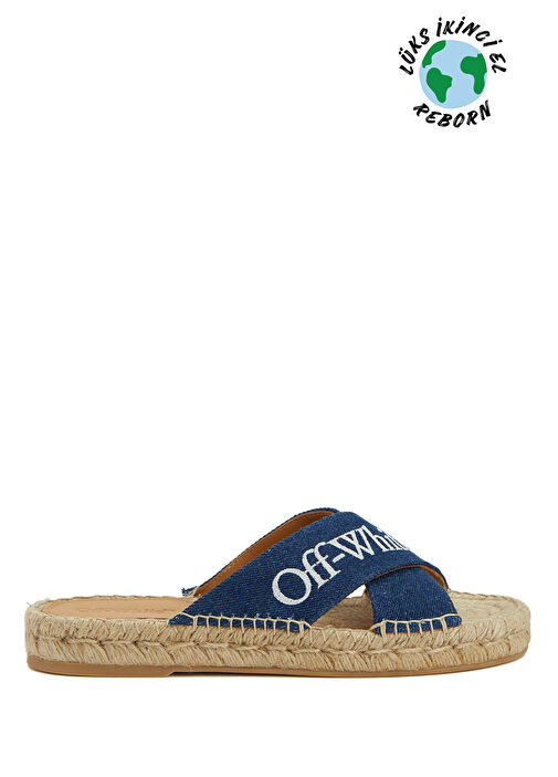 Off-White Kadın Terlik - Görsel 2