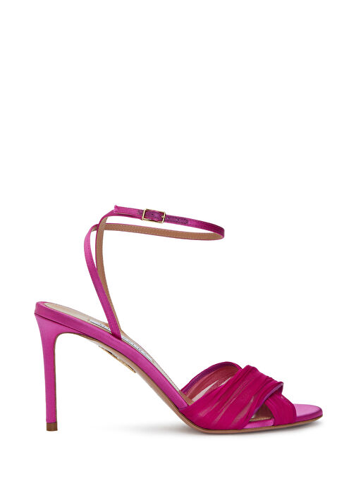 Aquazzura Aquazzura Voile Pembe Kadın İpek Saten Sandalet Sandalet & Terlik | Beymen Pembe - 2. görsel