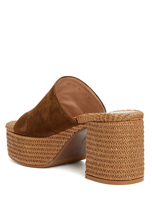 Taba Kadın Deri Terlik - Görsel 4