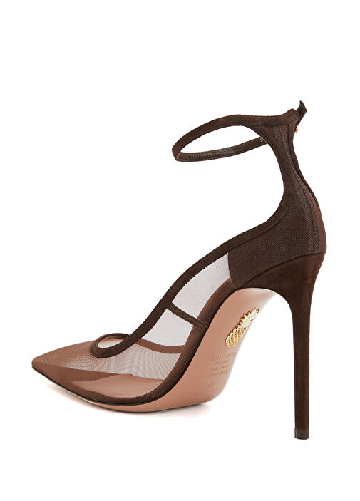 Love Affair Kahverengi Topuklu Ayakkabı - Görsel 4