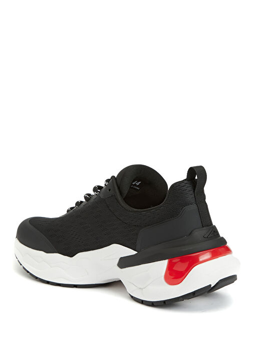 Siyah Beyaz Erkek Sneaker - Görsel 4