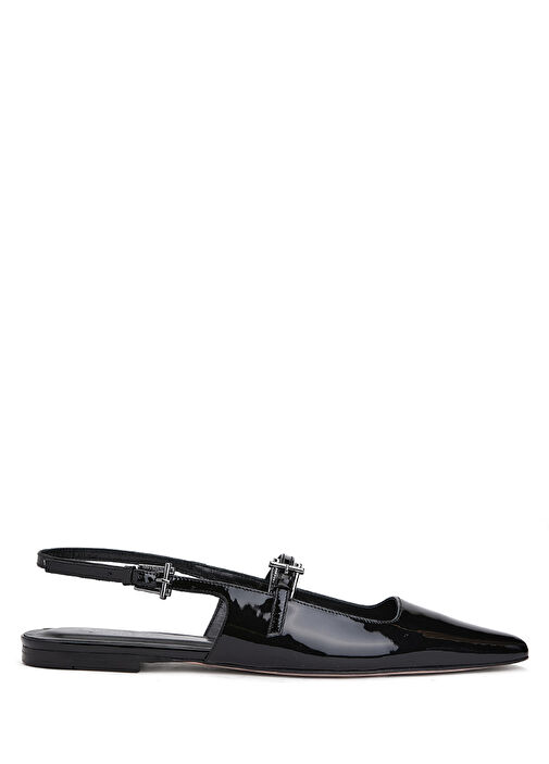 Siyah Deri Babet - Görsel 7