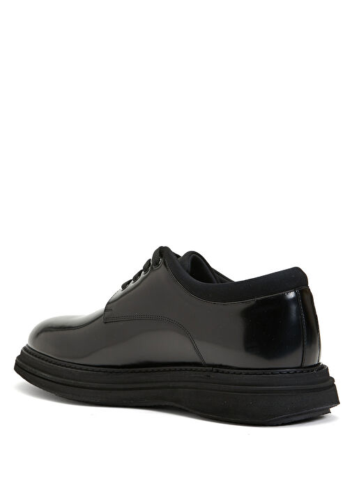 Siyah Erkek Deri Ayakkabı - Görsel 4
