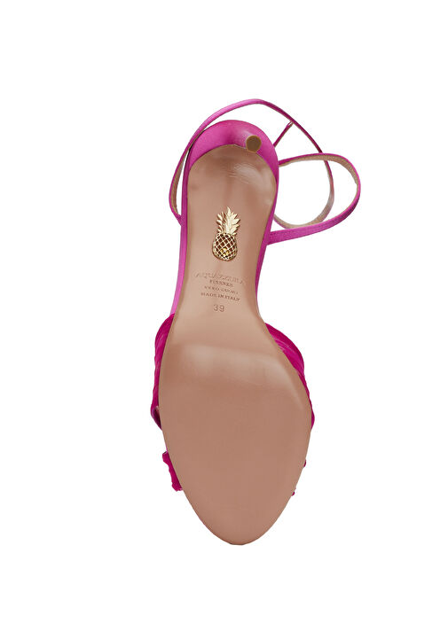 Aquazzura Aquazzura Voile Pembe Kadın İpek Saten Sandalet Sandalet & Terlik | Beymen Pembe - 6. görsel