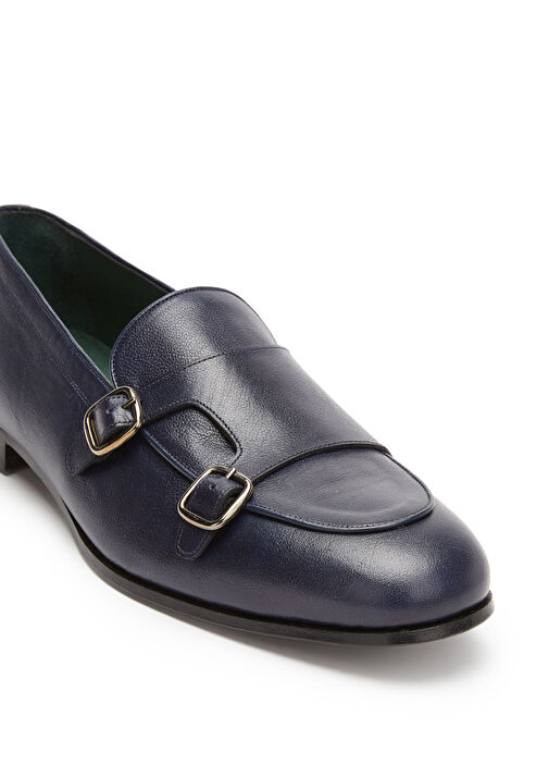 George Hogg Lacivert George Hogg Rahat Erkek Günlük Deri Loafer