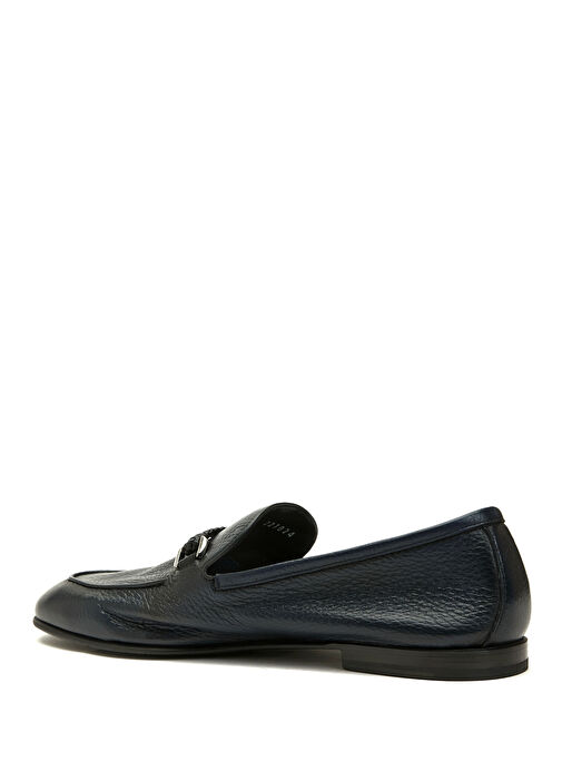 Mavi Erkek Deri Loafer - Görsel 4