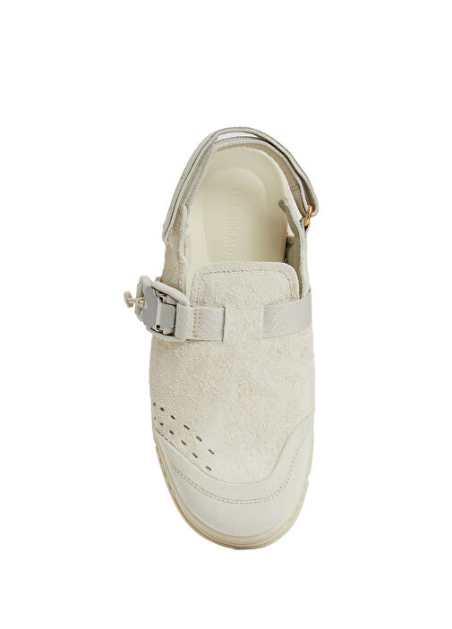 Krem Kadın Deri Sandalet - Görsel 5