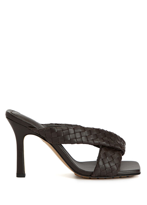 Riva Kahverengi Kadın Deri Terlik - Görsel 2