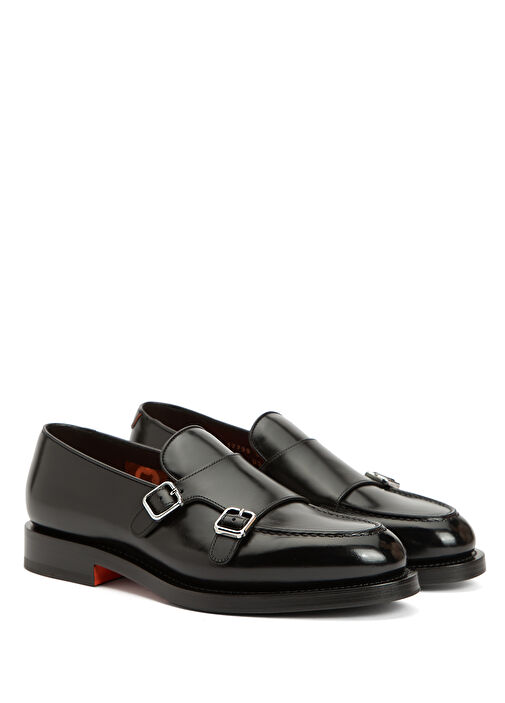 Siyah Erkek Deri Loafer - Görsel 3