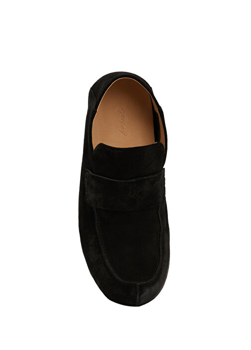 Siyah Erkek Süet Loafer - Görsel 5