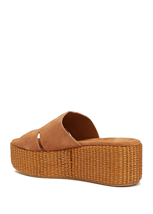 Taba Kadın Süet Terlik - Görsel 4