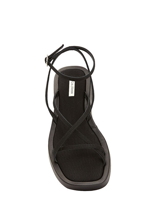 Rosie 16 Siyah Kadın Deri Sandalet - Görsel 5