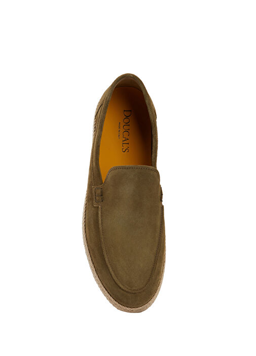 Malnuy Haki Erkek Süet Loafer - Görsel 5