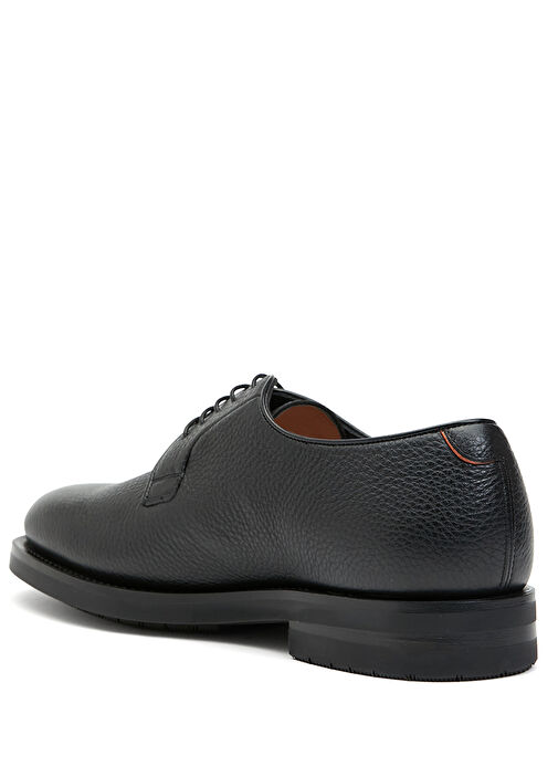 Siyah Erkek Deri Ayakkabı - Görsel 4