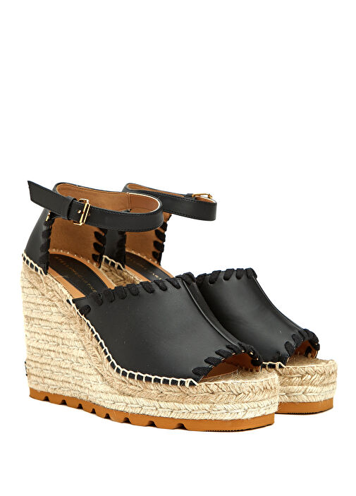 Siyah Kadın Espadril - Görsel 3