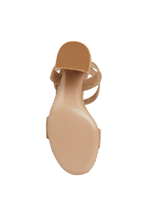 Luana Camel Kadın Deri Sandalet - Görsel 6