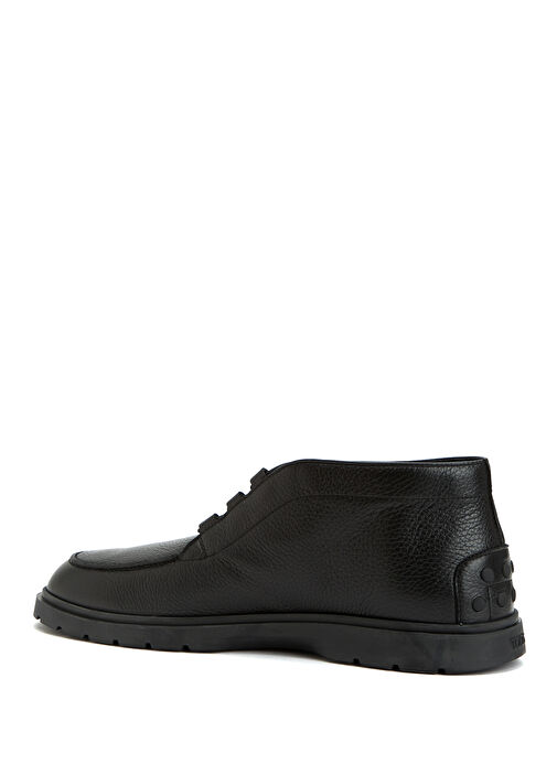 Desert Siyah Erkek Deri Ayakkabı - Görsel 4
