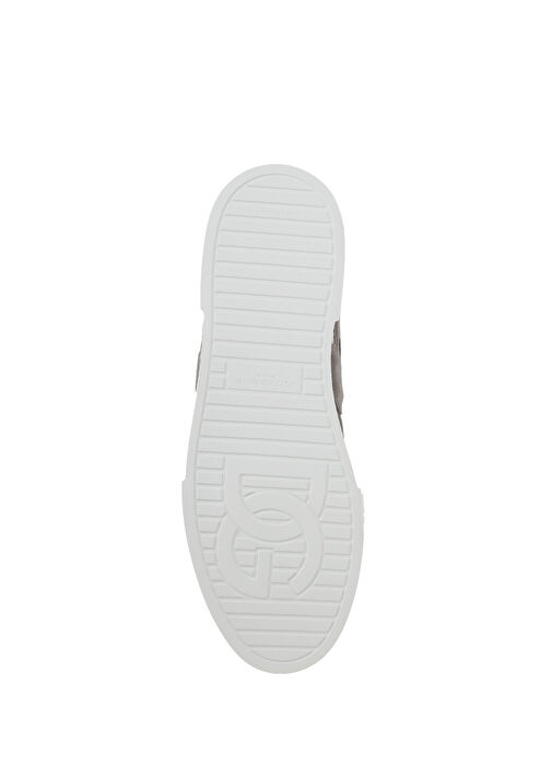 Portofino Beyaz Gri Erkek Deri Sneaker - Görsel 6