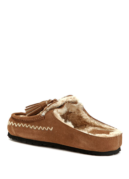 Vizon Kadın Süet Terlik - Görsel 4