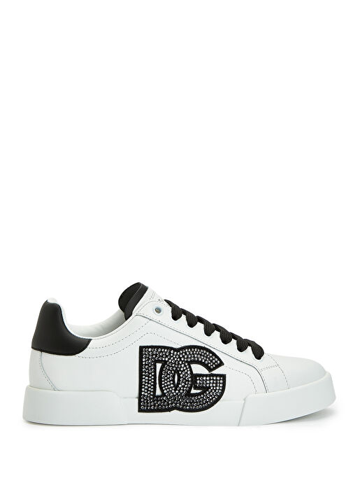 Portofino Beyaz Kadın Deri Sneaker - Görsel 2