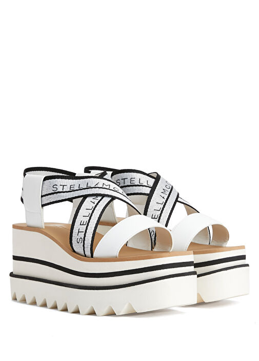 Beyaz Kadın Sandalet - Görsel 3