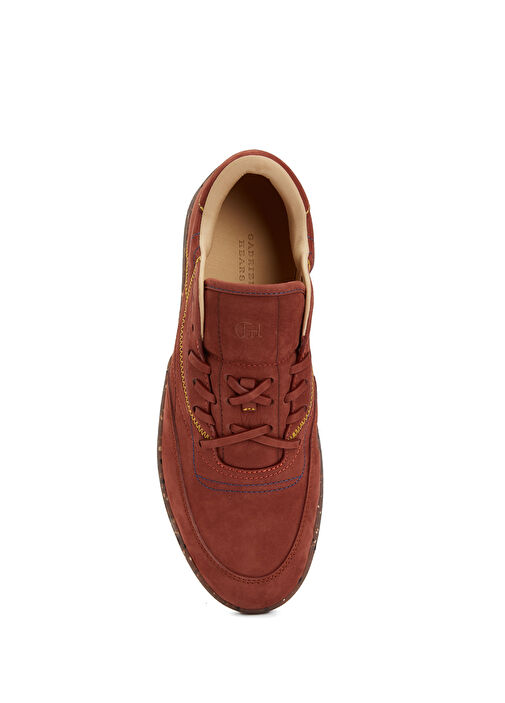 Ohio Kiremit Kadın Süet Sneaker - Görsel 5