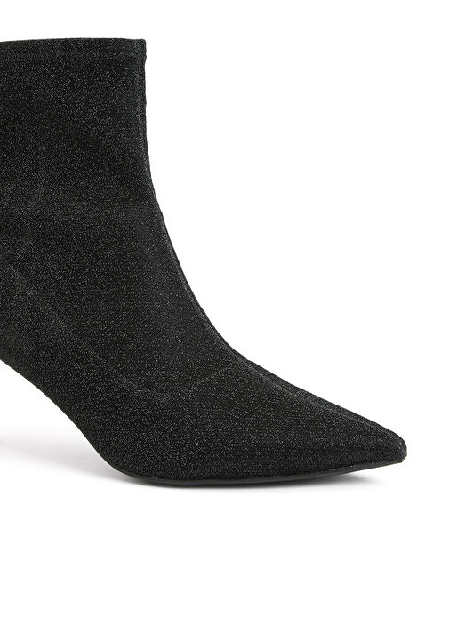 Siyah Kadın Desenli Bot - Görsel 7