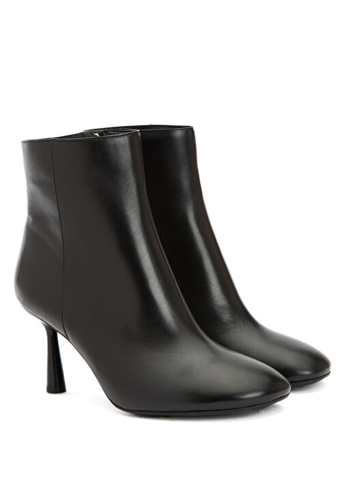 Siyah Kadın Deri Bot - Görsel 3