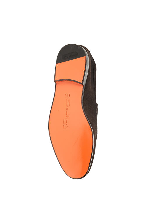 Santoni Santoni Koyu Kahverengi Carlos Kahverengi Erkek Deri Loafer | Beymen Koyu Kahverengi - 6. görsel