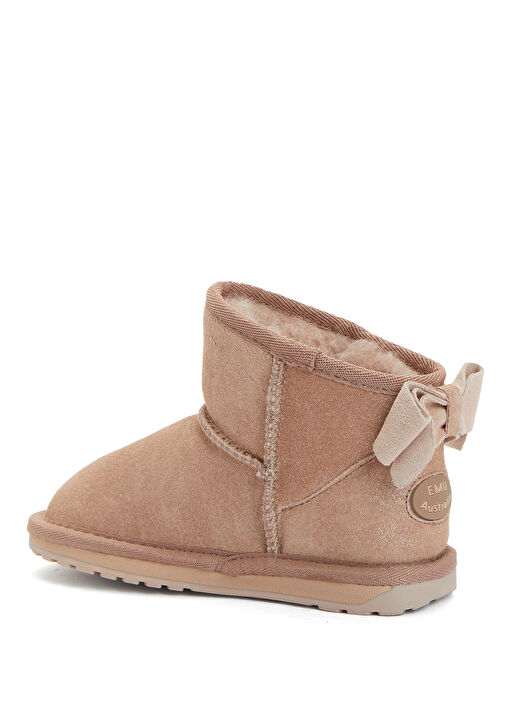 Rigel Shine Pembe Çocuk Deri Bot - Görsel 4