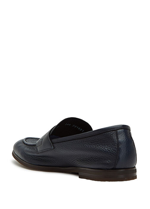 Lacivert Erkek Deri Loafer - Görsel 4