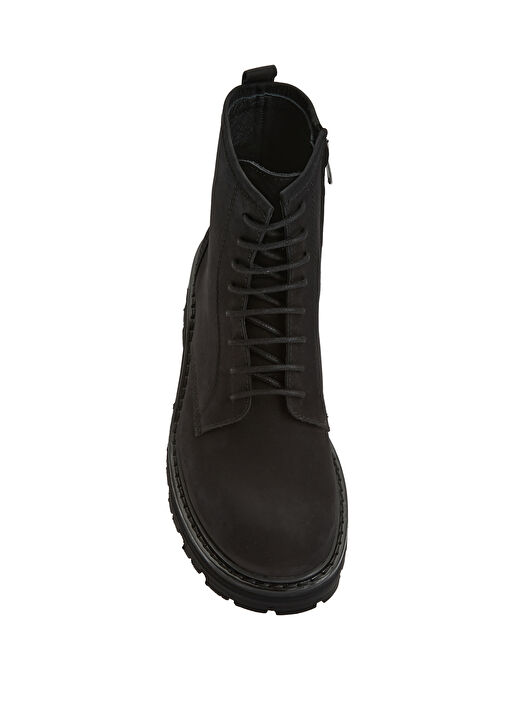 Siyah Erkek Deri Postal Bot - Görsel 5