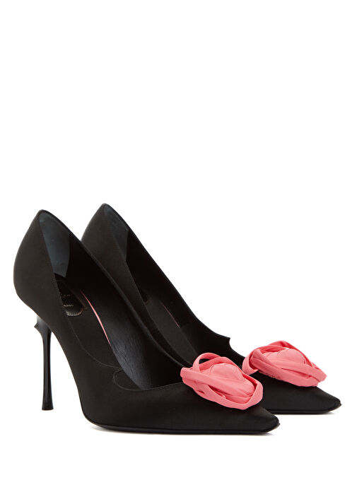 Siyah Topuklu Ayakkabı - Görsel 3