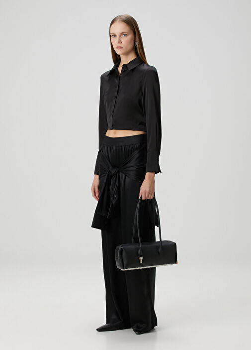 バッグ ALEXANDER WANG LEATHER 2WAY BAG Alexander Wang - Roux Medium Black Women's Leather Bag