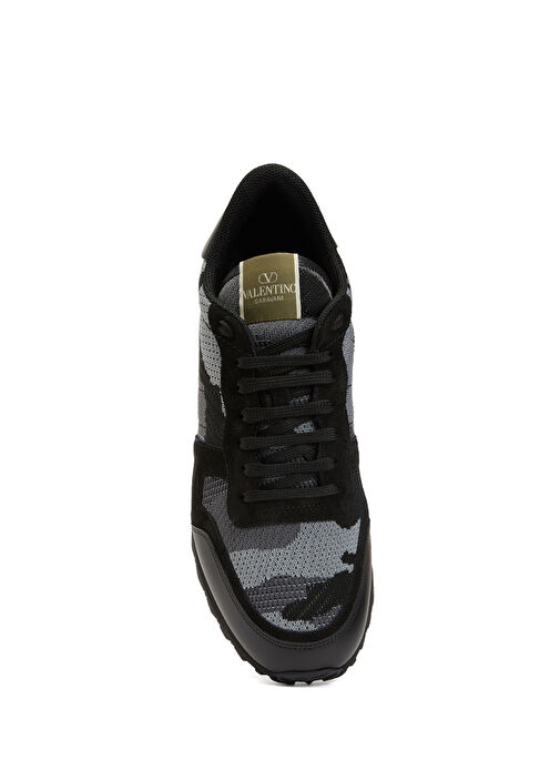 Rockrunner Siyah Erkek Deri Sneaker - Görsel 5
