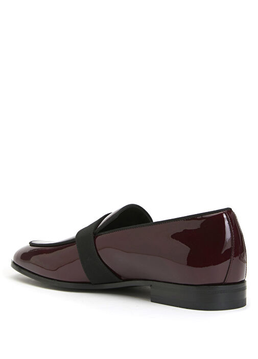 Bordo Erkek Deri Loafer - Görsel 4