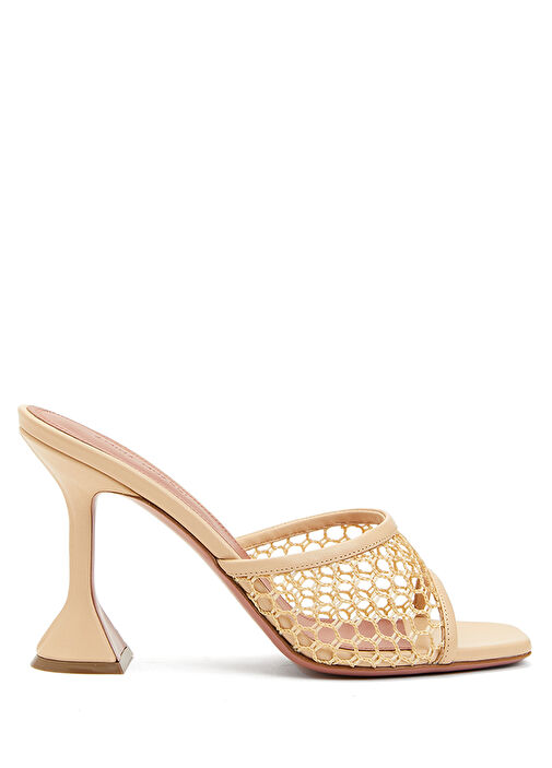 Lupita Net Bej Kadın Terlik - Görsel 2