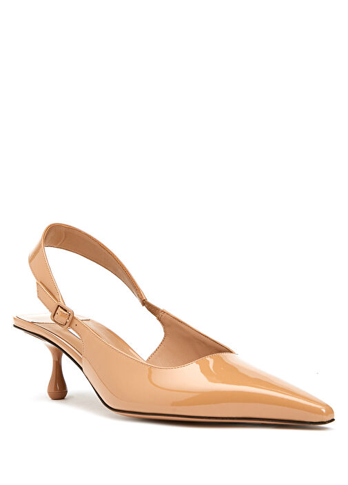 Amel Bej Kadın Deri Sandalet - Görsel 3