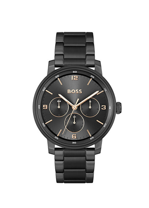 Siyah Boss Watches Siyah Men HB1514128 Black Men's Wristwatch
