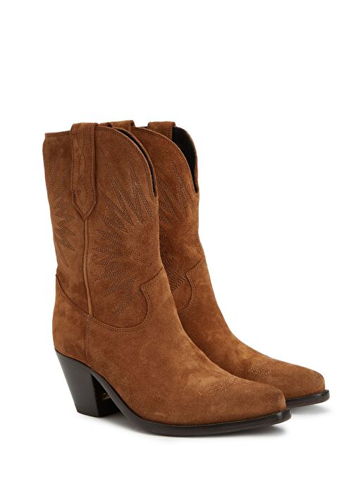 Taba Kadın Süet Bot - Görsel 3