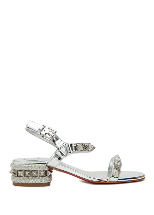 Pyradand Silver Kadın Deri Sandalet - Görsel 2