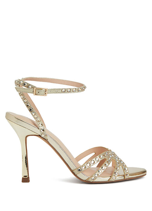 Gold Bantlı Kadın Sandalet - Görsel 2