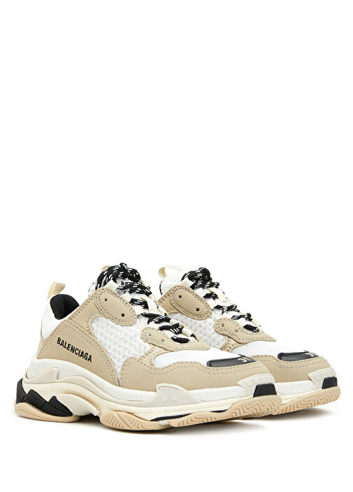 Balenciaga Balenciaga Bej Siyah Triple S Siyah Bej Erkek Çocuk Sneaker Beymen'de! Bej Siyah - 3. görsel