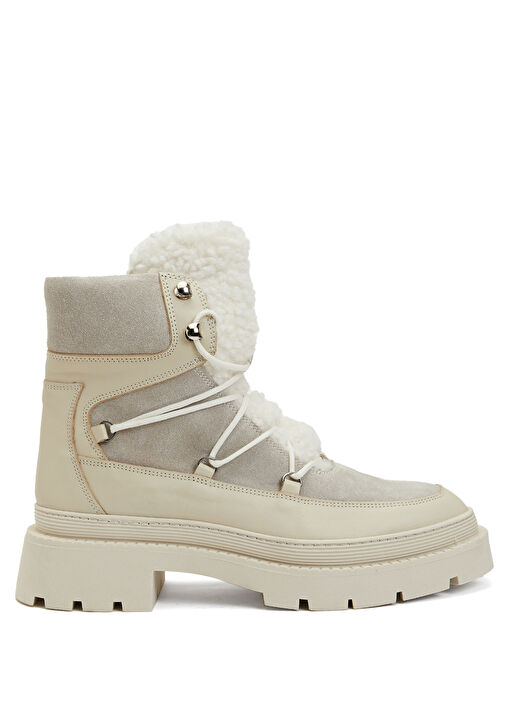 Divarese Divarese Bej Kadın Deri Bot Beymen'de! Bej - 2. görsel