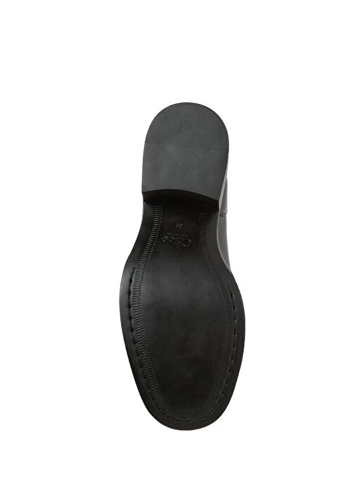 Dakota Siyah Topuklu Deri Loafer - Görsel 6