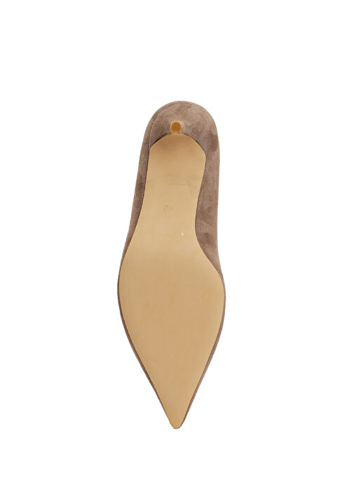 Vizon Deri Topuklu Ayakkabı - Görsel 6